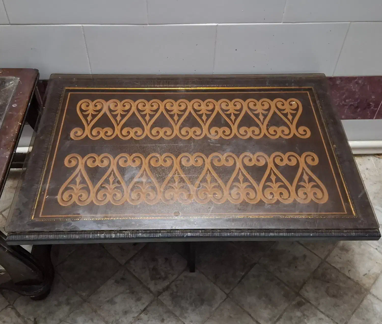 میز جلو مبل|مبلمان خانگی و میز عسلی|یزد, |دیوار