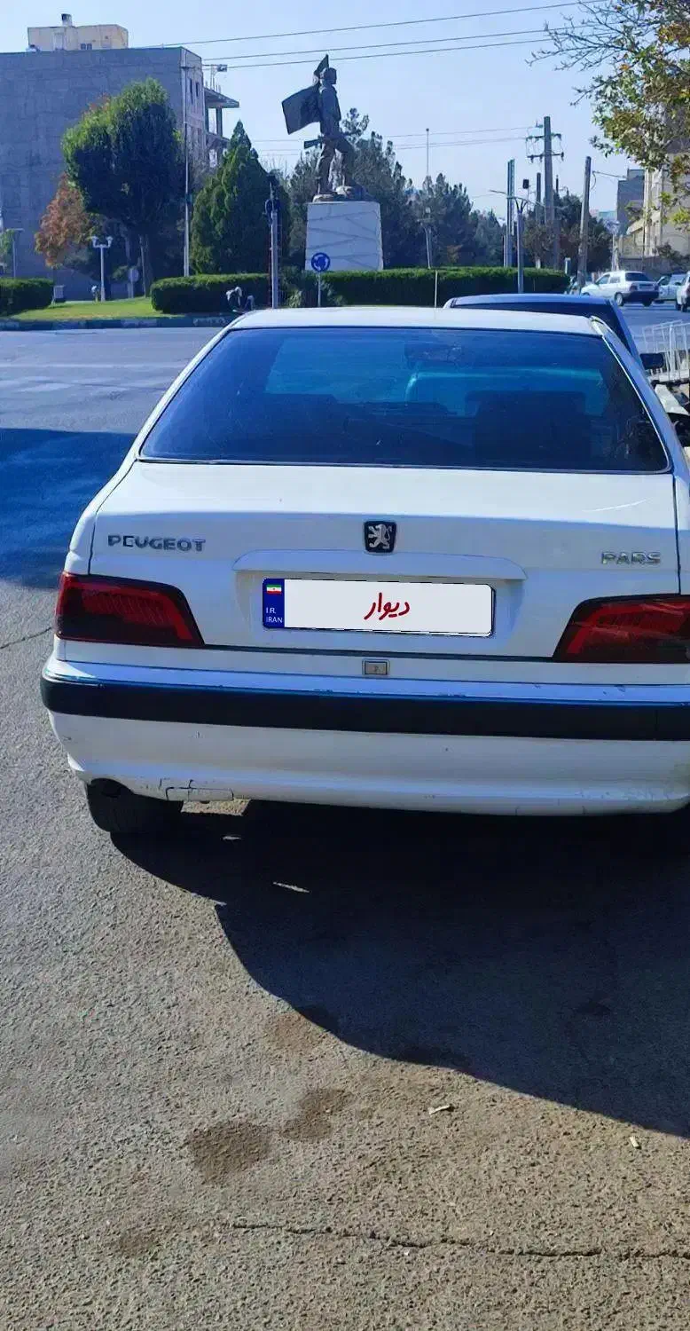 پژو پارس مدل 88 دوگانه شرکت|خودرو سواری و وانت|قزوین, |دیوار