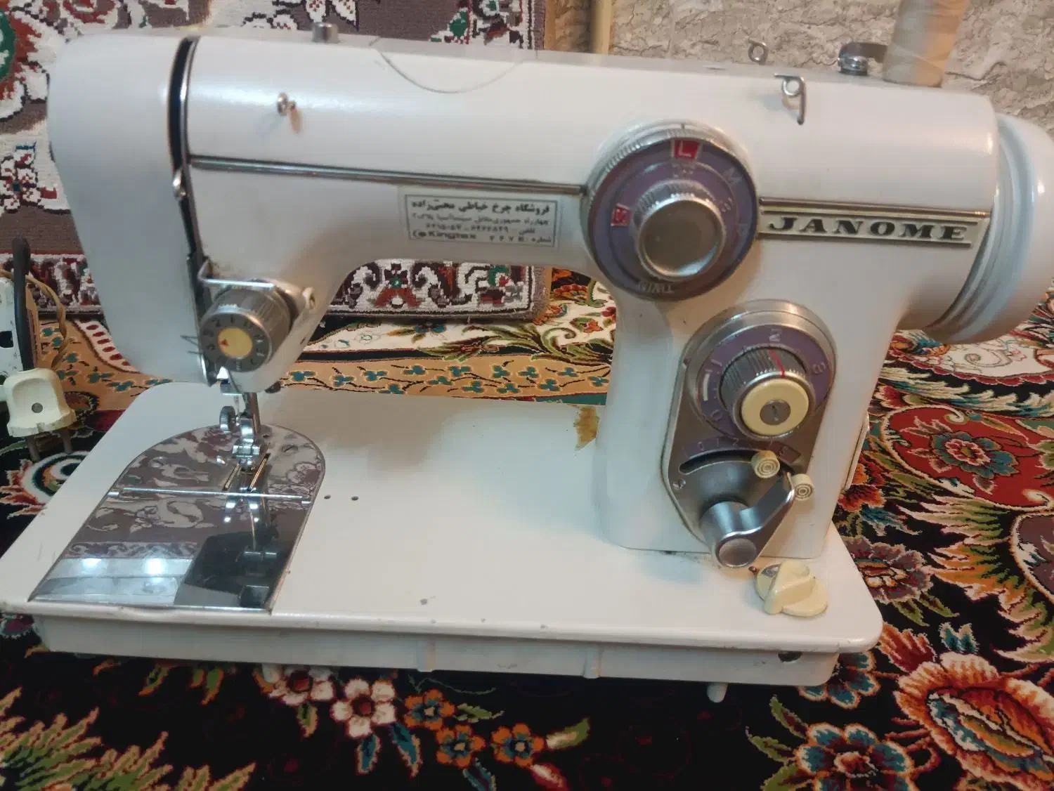 فروش چرخ خیاطی ژانومه اصل|چرخ خیاطی و ریسندگی|رباطکریم, الارد|دیوار