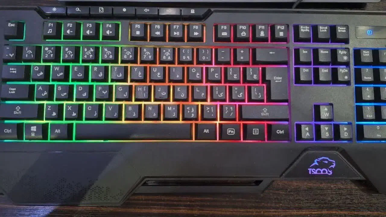 کیبورد TSCO GK8126 نو و تمیز|قطعات و لوازم جانبی رایانه|کرج, کوی امامیه|دیوار