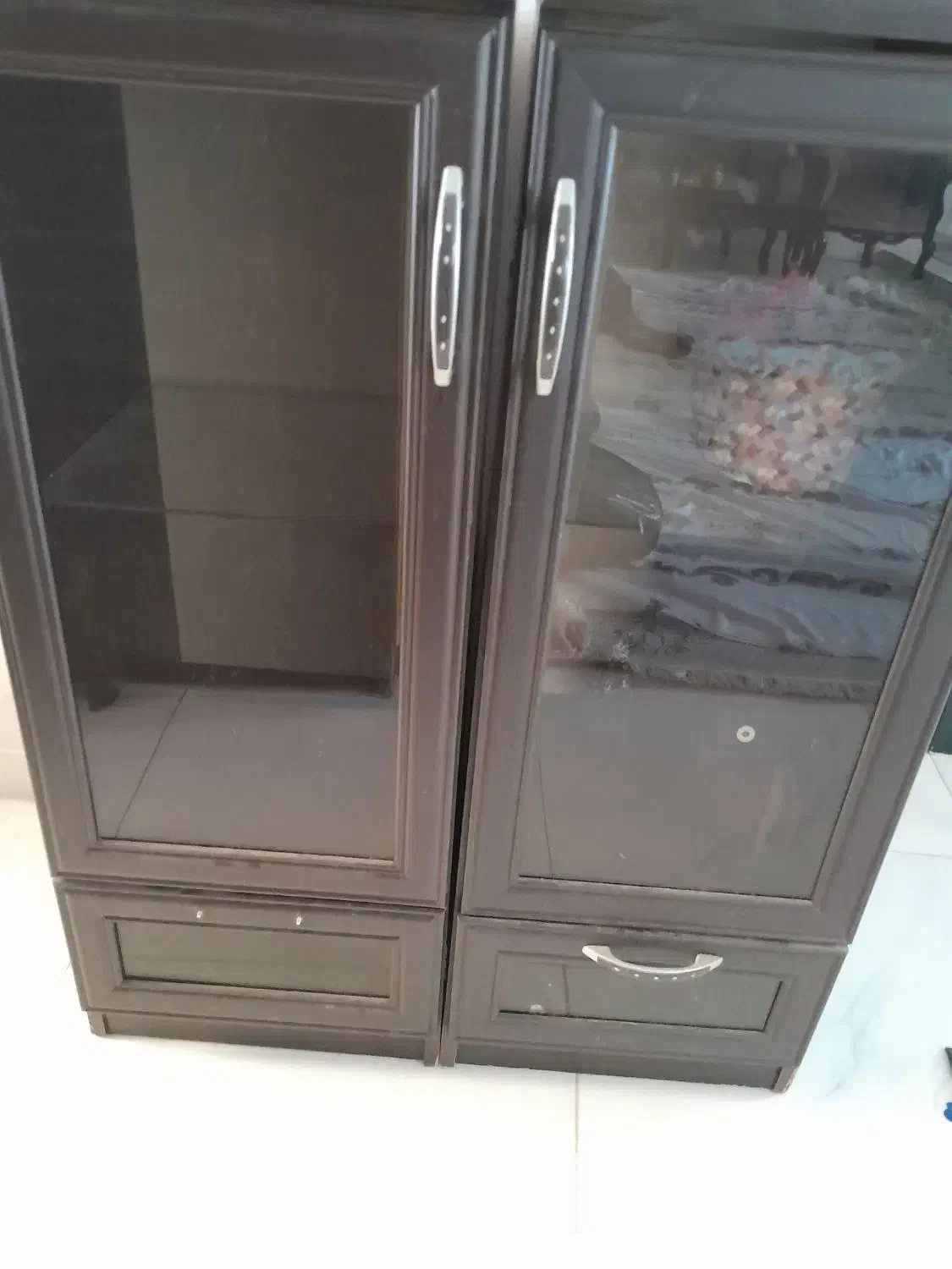 کمد mdf سالم|کتابخانه، شلف، قفسههای دیواری|کرج, حیدرآباد|دیوار