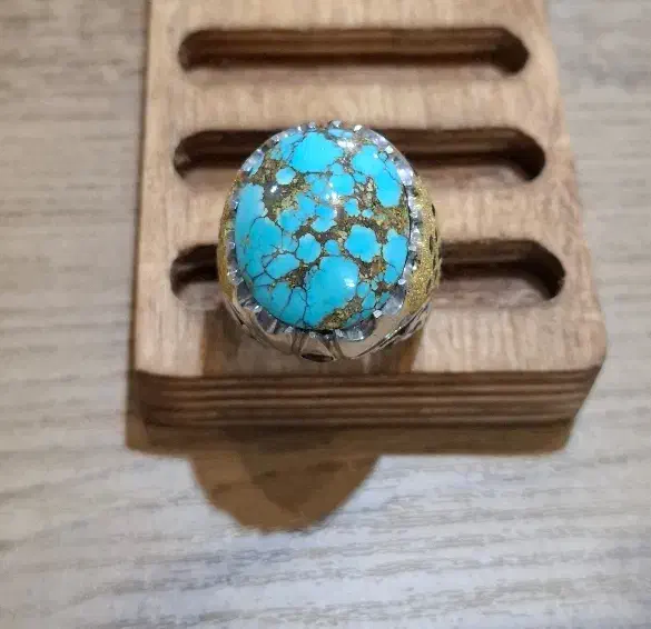 انگشتر دست ساز فیروزه|جواهرات|اصفهان, منتظرالمهدی|دیوار