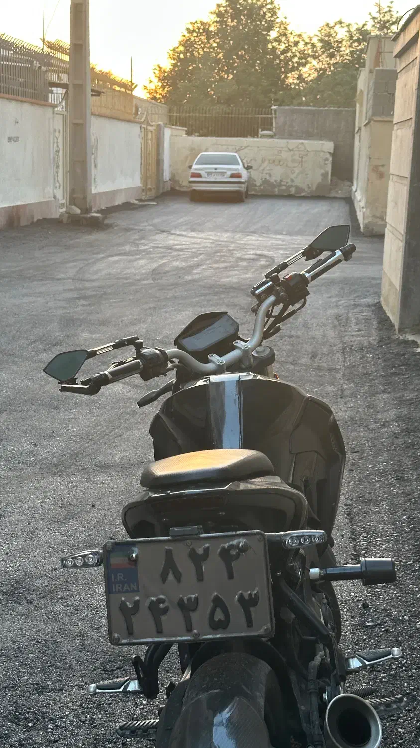 فروش موتور بنلی ۱۸۰ کاستوم شده مشکی|موتورسیکلت|چابهار, |دیوار