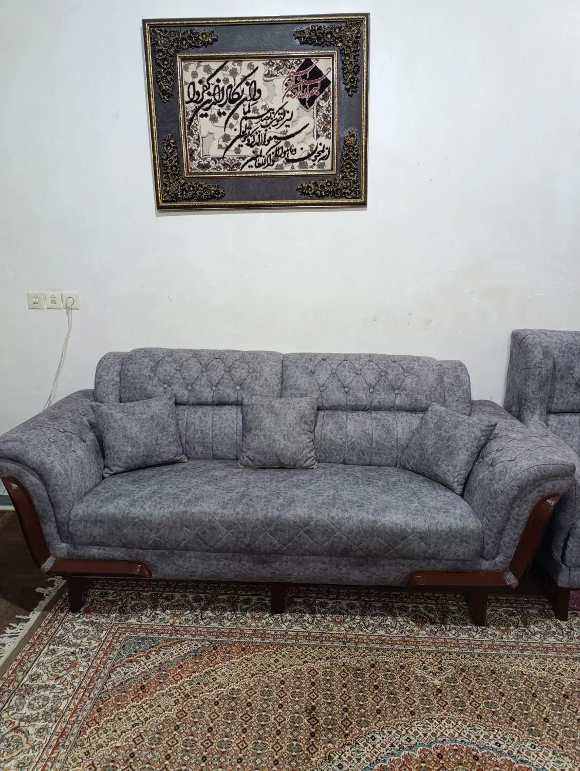 مبلمان راحتی چستر 7 نفره در حدنو|مبلمان خانگی و میز عسلی|ورامین, ورامین|دیوار