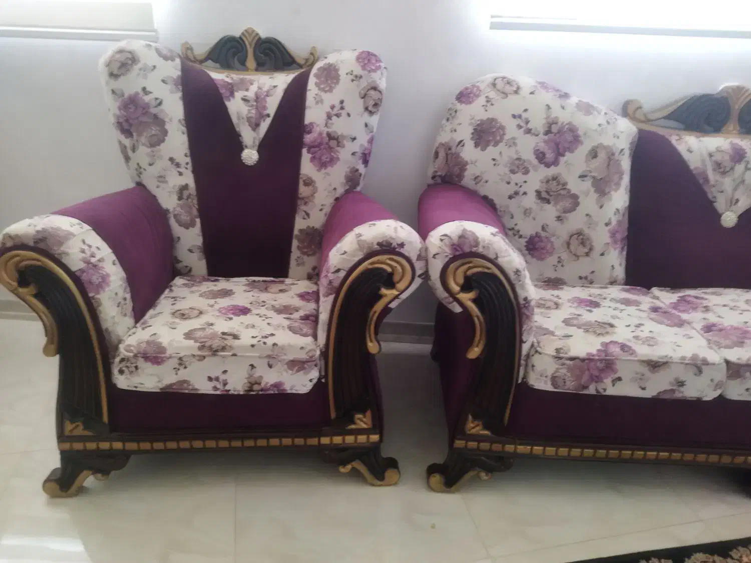 مبل|مبلمان خانگی و میز عسلی|سامان, |دیوار