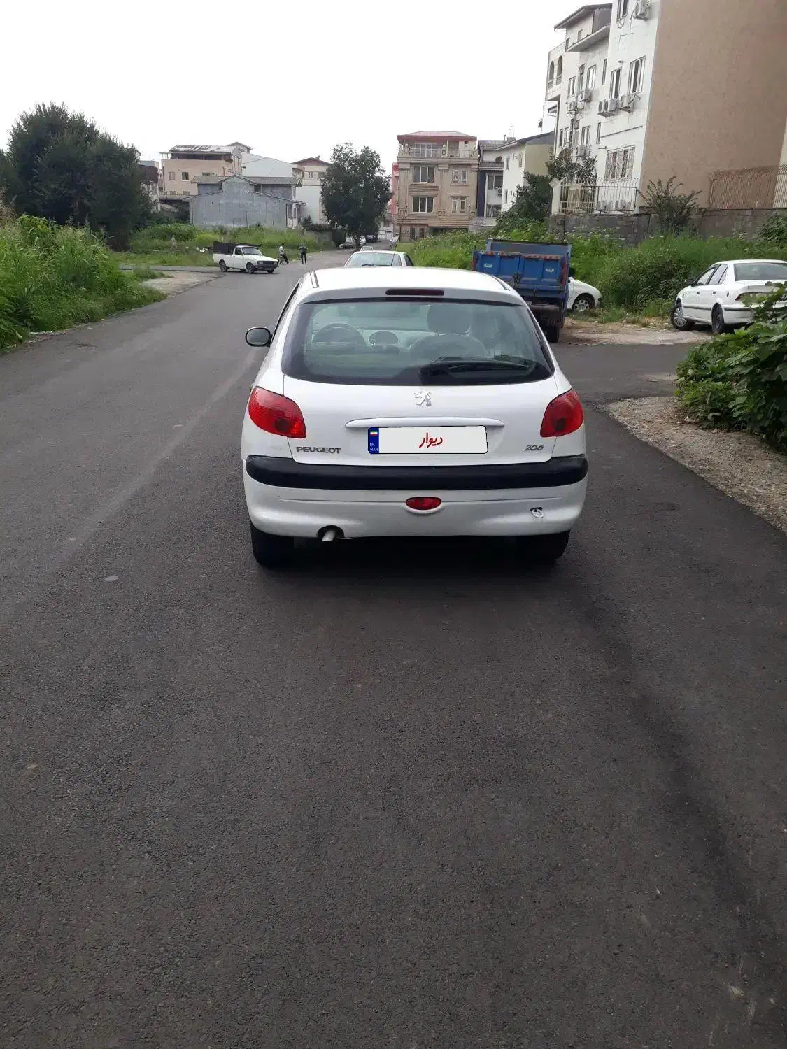 پژو۲۰۶مدل۸۲|خودرو سواری و وانت|لاهیجان, رجایی|دیوار