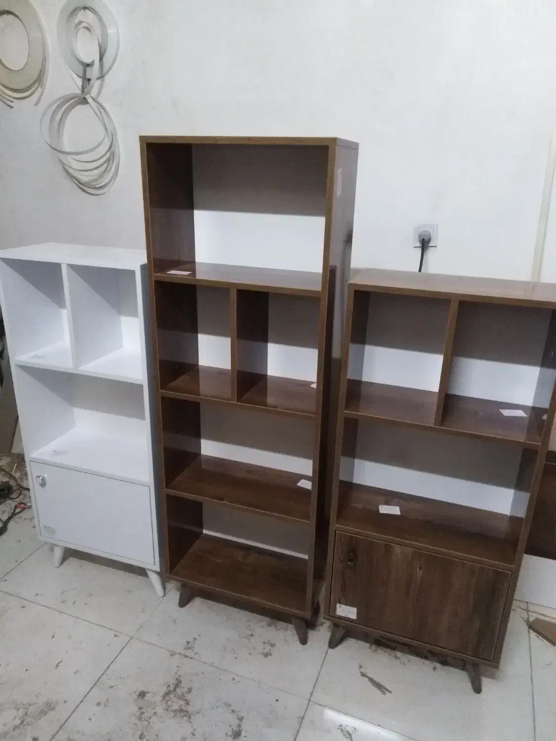 کتابخانه پویا|کتابخانه، شلف، قفسههای دیواری|مشهد, ایثارگران|دیوار