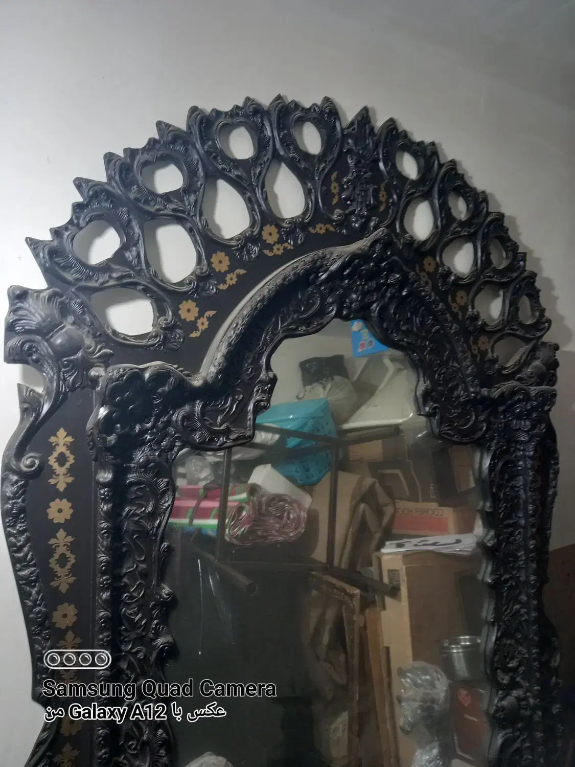 آیینه و شمعدانی|صنایع دستی و سایر لوازم تزئینی|الوند, |دیوار