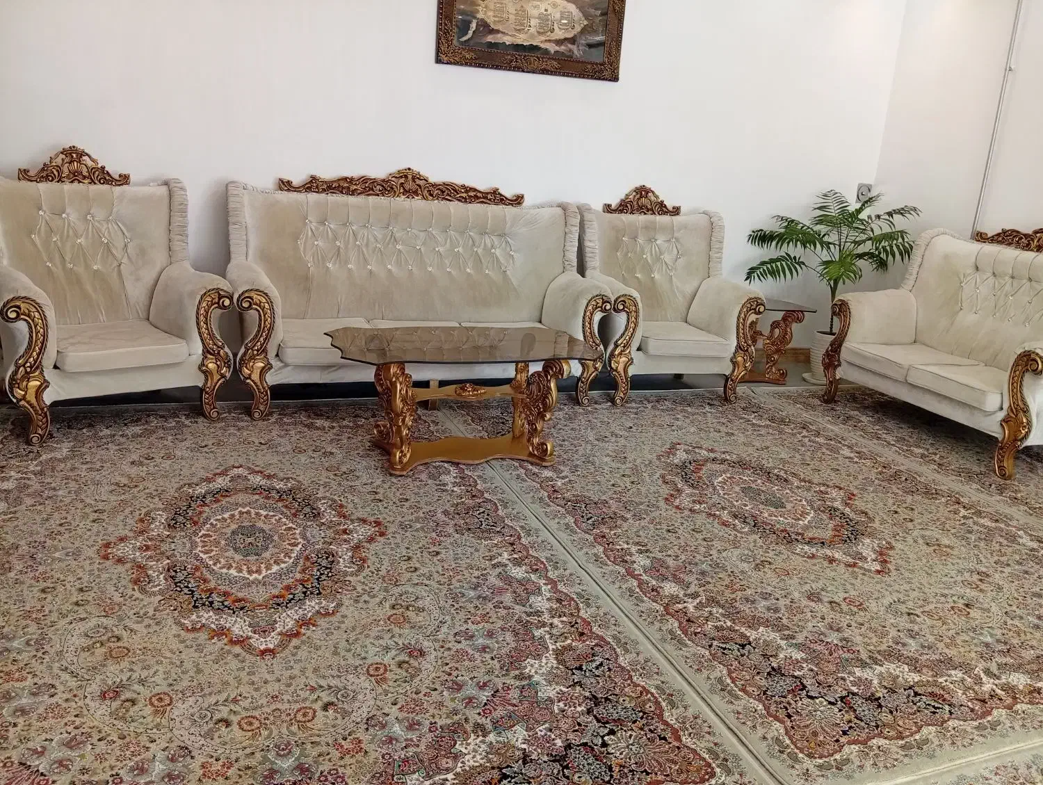 مبل هفت نفره|مبلمان خانگی و میز عسلی|جوانرود, |دیوار