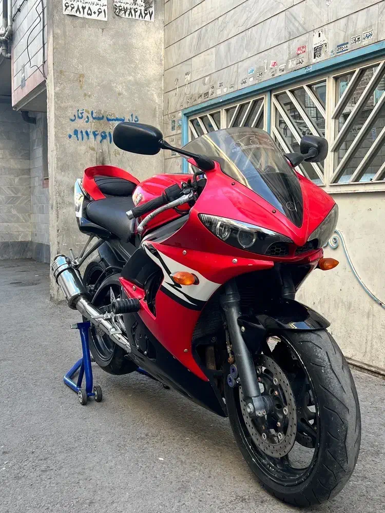 r6 gsxr600 cbr600 cb1300 mt9 cb gsx zx6 r1|موتورسیکلت|تهران, شهرک فردوس (حسینی)|دیوار