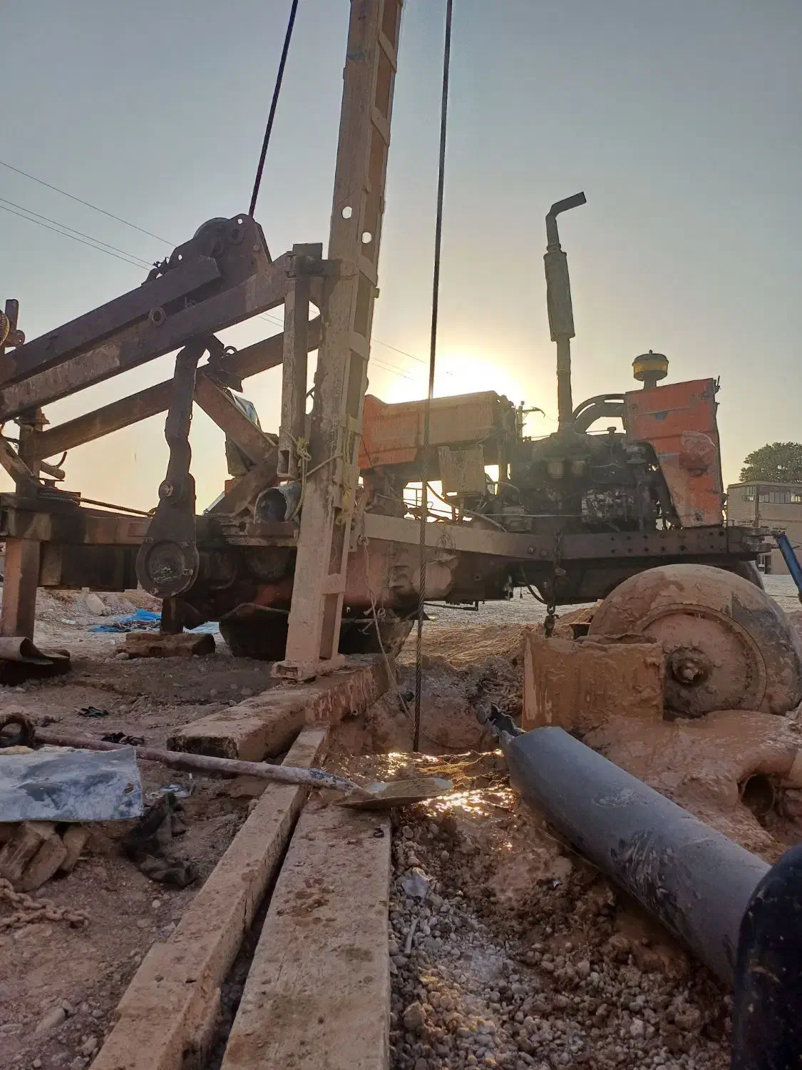 حفاری چاه عمیق با دستگاه|خدمات پیشه و مهارت|دزفول, |دیوار