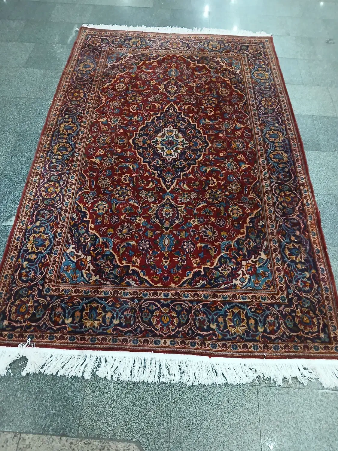 قالیچه کاشان ۲۲۵ در ۱۵۰ گوشتدار|فرش|تهران, ستارخان|دیوار