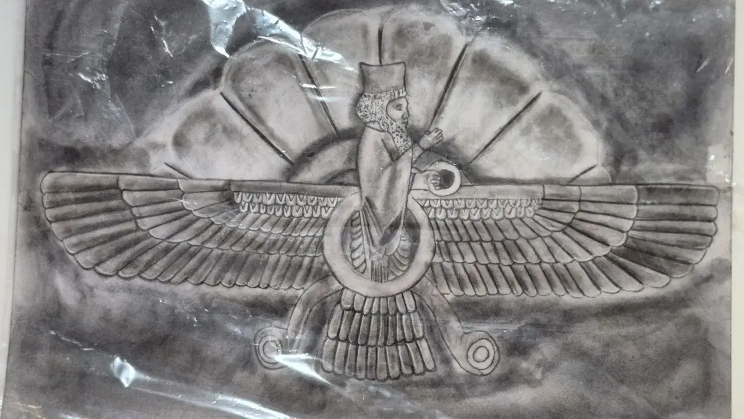 طراحی سیاه قل|تابلو، نقاشی، عکس|ملایر, |دیوار