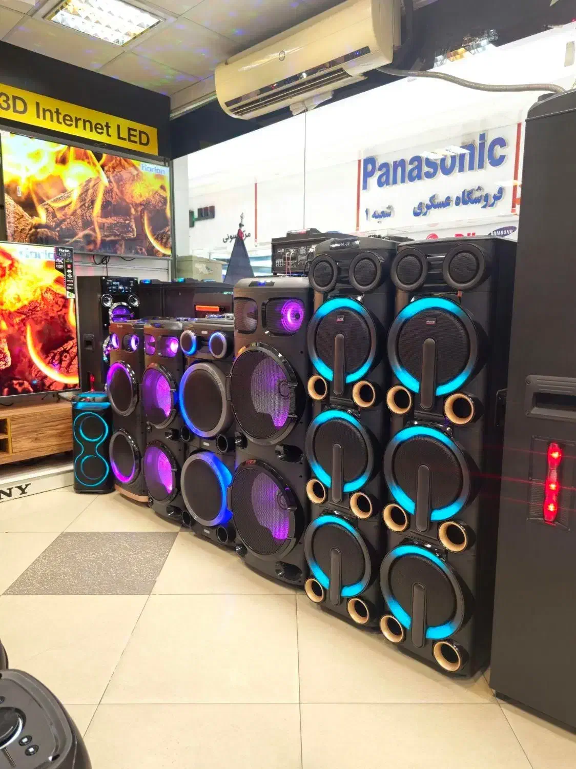اسپیکر نقد و اقساط/ باند قسطی شارژی و برقی|سیستم صوتی خانگی|شیراز, زند|دیوار