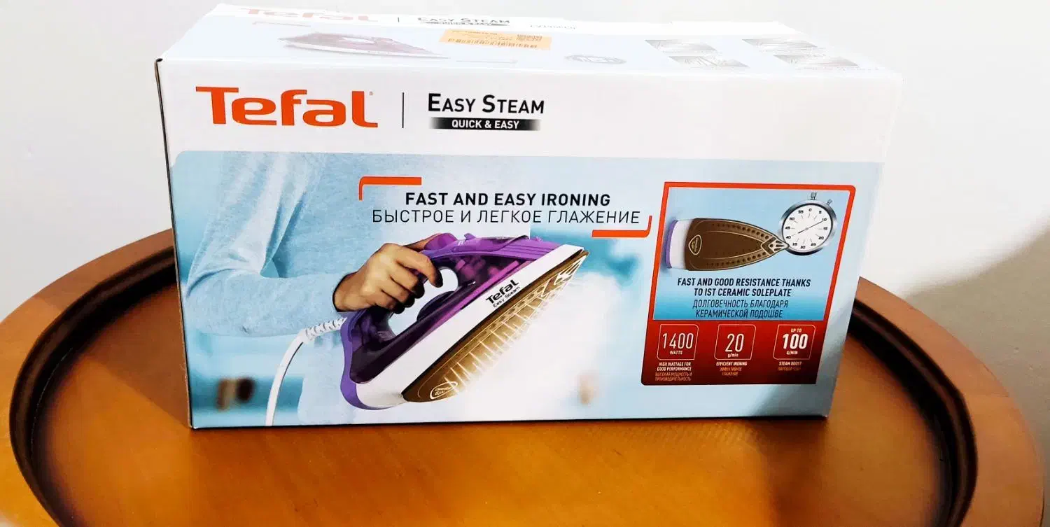 اتو بخار دستی تفال کاملا نو|اتو و لوازم اتو|خرمآباد, |دیوار