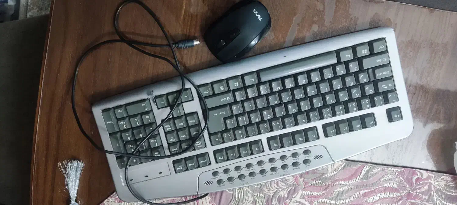 کیبورد وموس|قطعات و لوازم جانبی رایانه|اصفهان, باغ فدک|دیوار