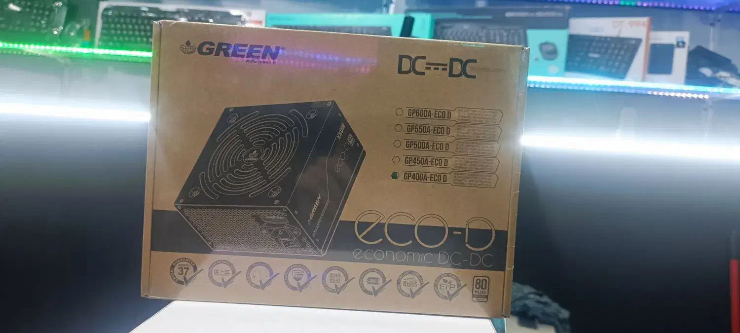 پاور  ECO D 400 Green|قطعات و لوازم جانبی رایانه|مشهد, شهرآرا|دیوار