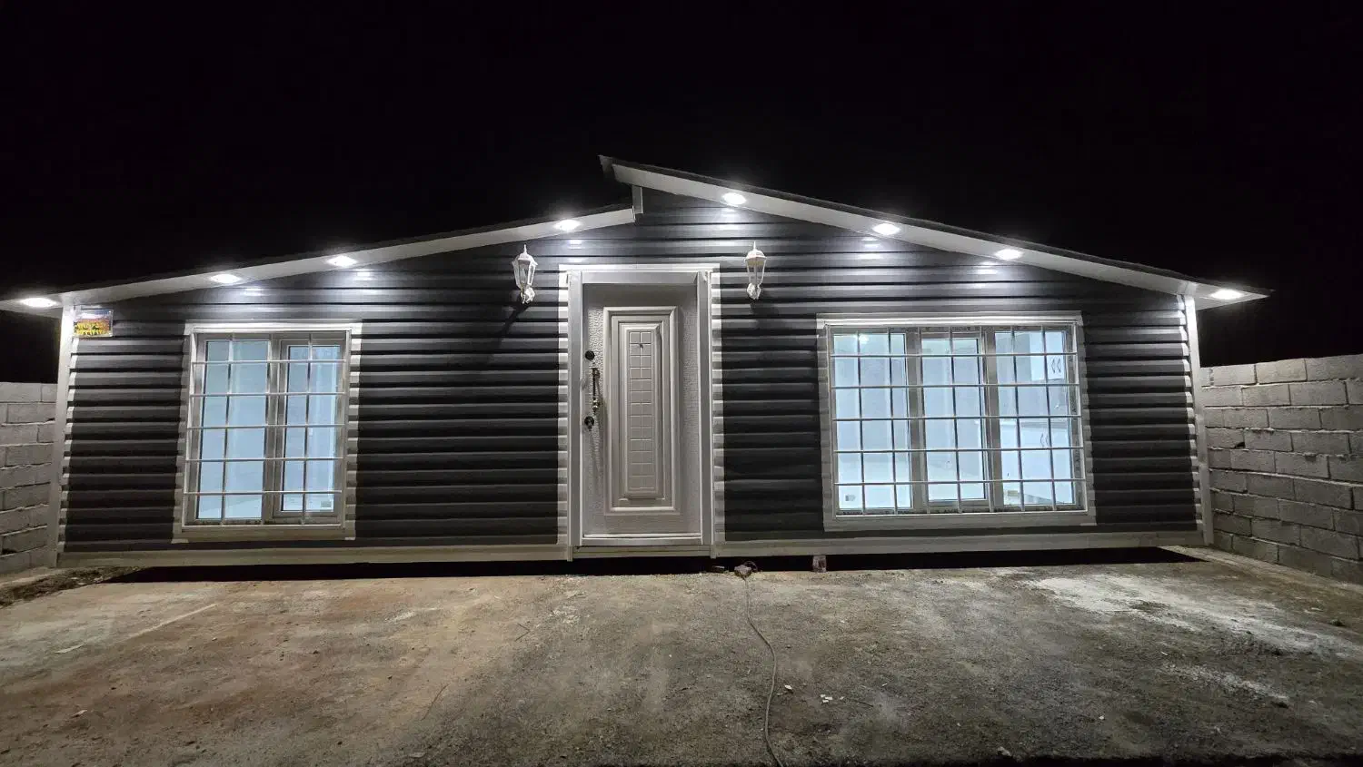 کانکس ویلایی ۵۰ متری مدل (تاق شکسته)|مصالح و تجهیزات ساختمان|بهارستان, |دیوار