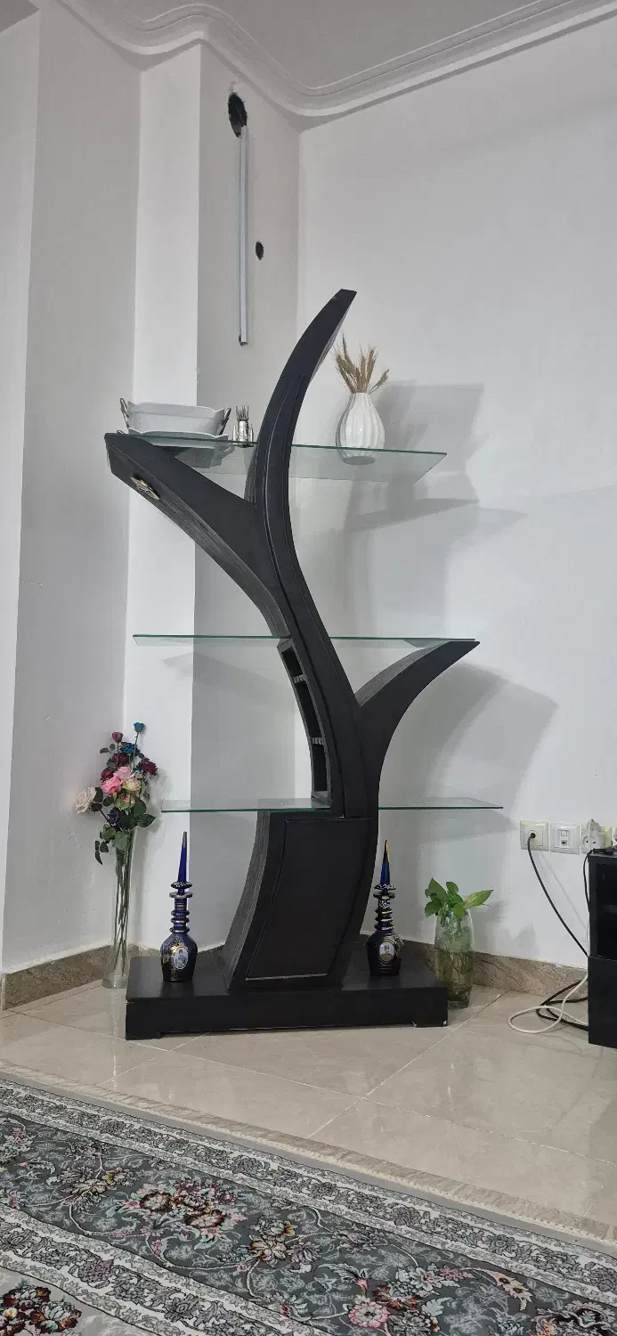 استند چوبی|کتابخانه، شلف، قفسههای دیواری|لار, |دیوار