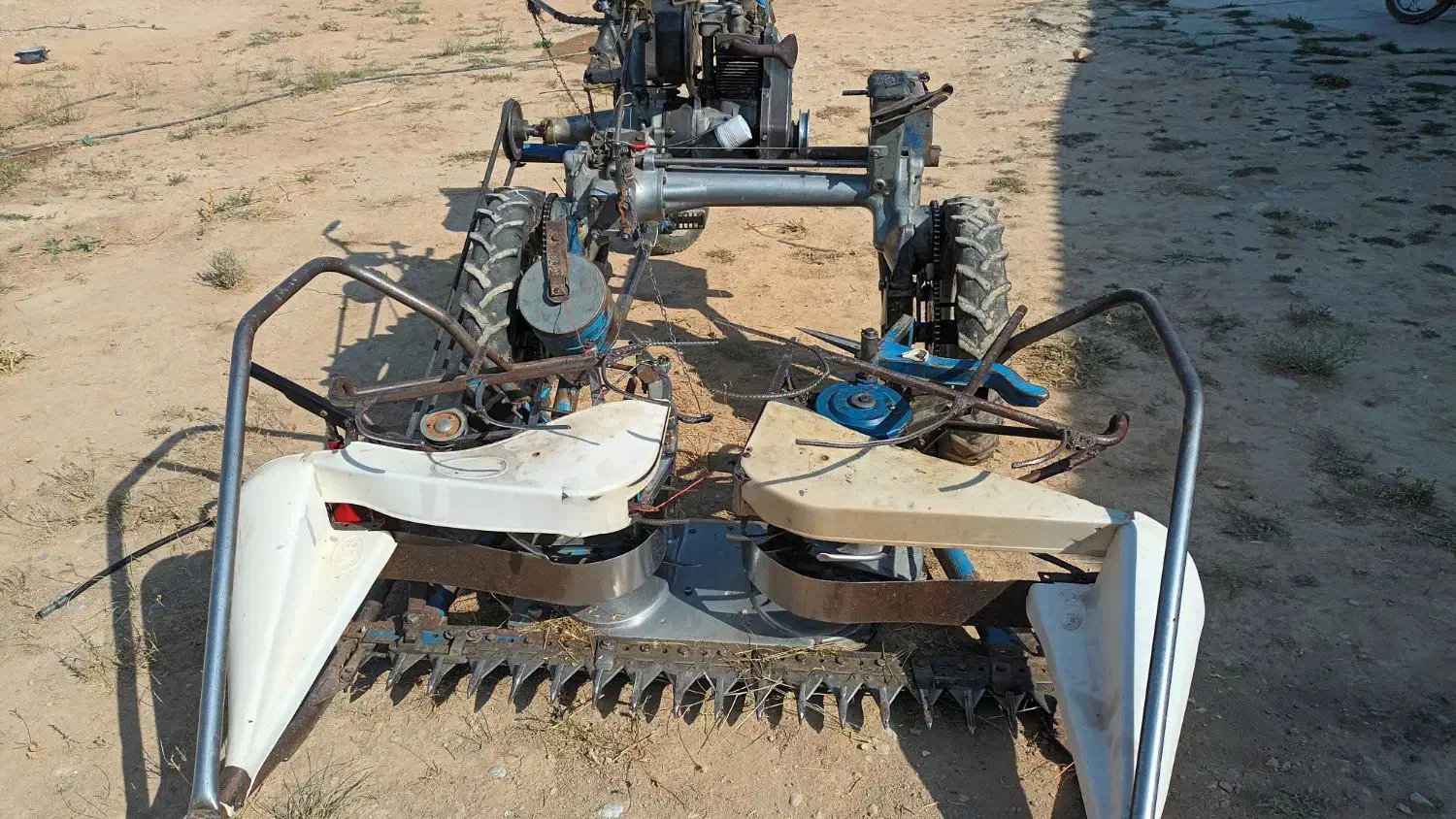 تیلر گندم چین ۳چرخ فابریک اصل ایتالیایی بافه بند|ماشین‌آلات صنعتی|فریدونشهر, |دیوار