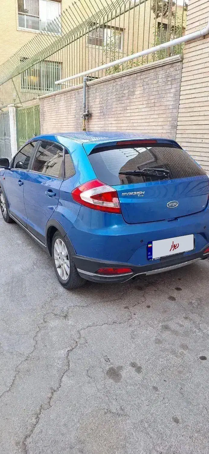 ام‌وی‌ام 315 هاچبک پلاس، مدل ۱۳۹۵|خودرو سواری و وانت|اصفهان, بوستان زاینده رود|دیوار
