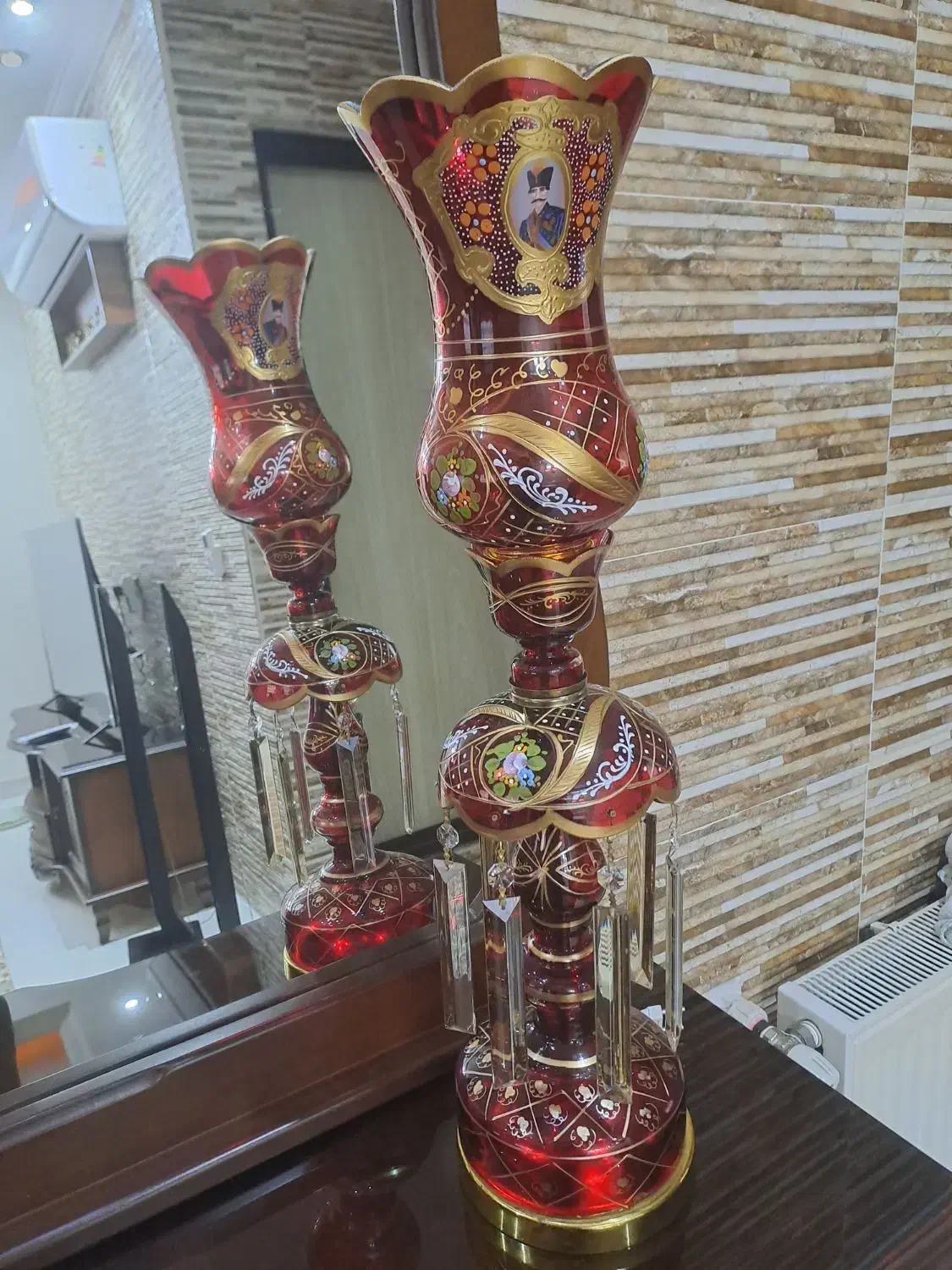 شعمدونی|لوستر و چراغ آویز|زنجان, |دیوار