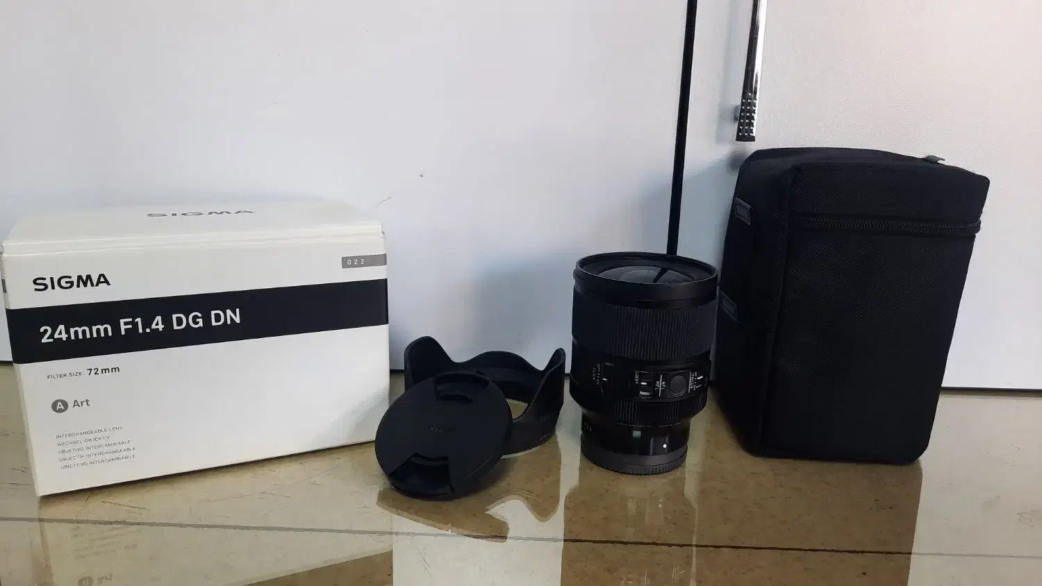 لنز  سونی سیگما 24  f1.4 art|دوربین عکاسی و فیلم‌برداری|تاکستان, |دیوار