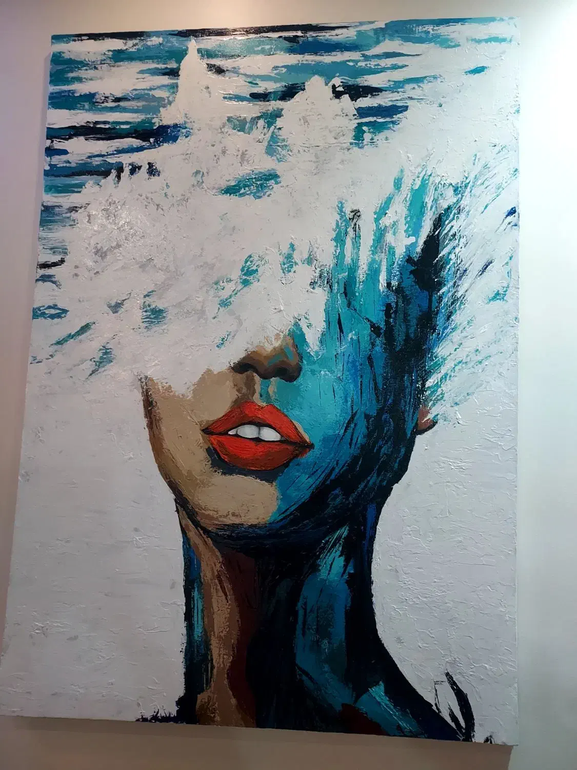 تابلو|تابلو، نقاشی، عکس|تهران, آبشار تهران (دریاچه)|دیوار