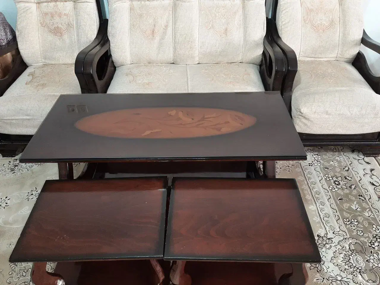 مبل ومیز غذا خوری|مبلمان خانگی و میز عسلی|برخوار, |دیوار