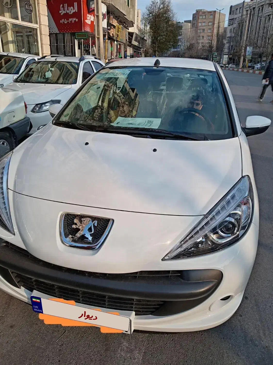 207 سقف فلز دنده خشک خشک|خودرو سواری و وانت|اردبیل, |دیوار