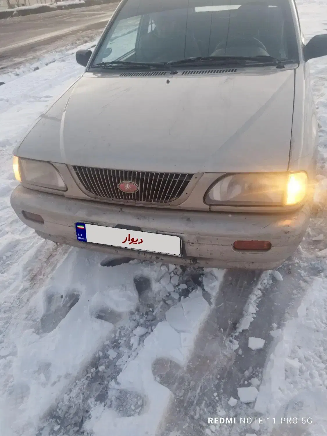 پراید ۸۷ رنگ بژ|خودرو سواری و وانت|قزوین, |دیوار