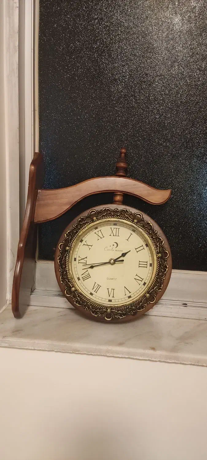 ساعت دیواری جنس چوبی|ساعت دیواری و تزئینی|ساری, |دیوار