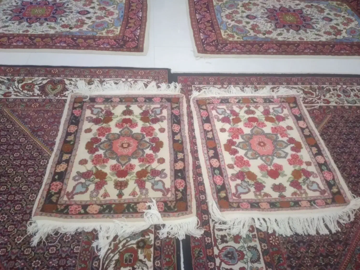 یک جفت پشتی|پشتی|همدان, |دیوار