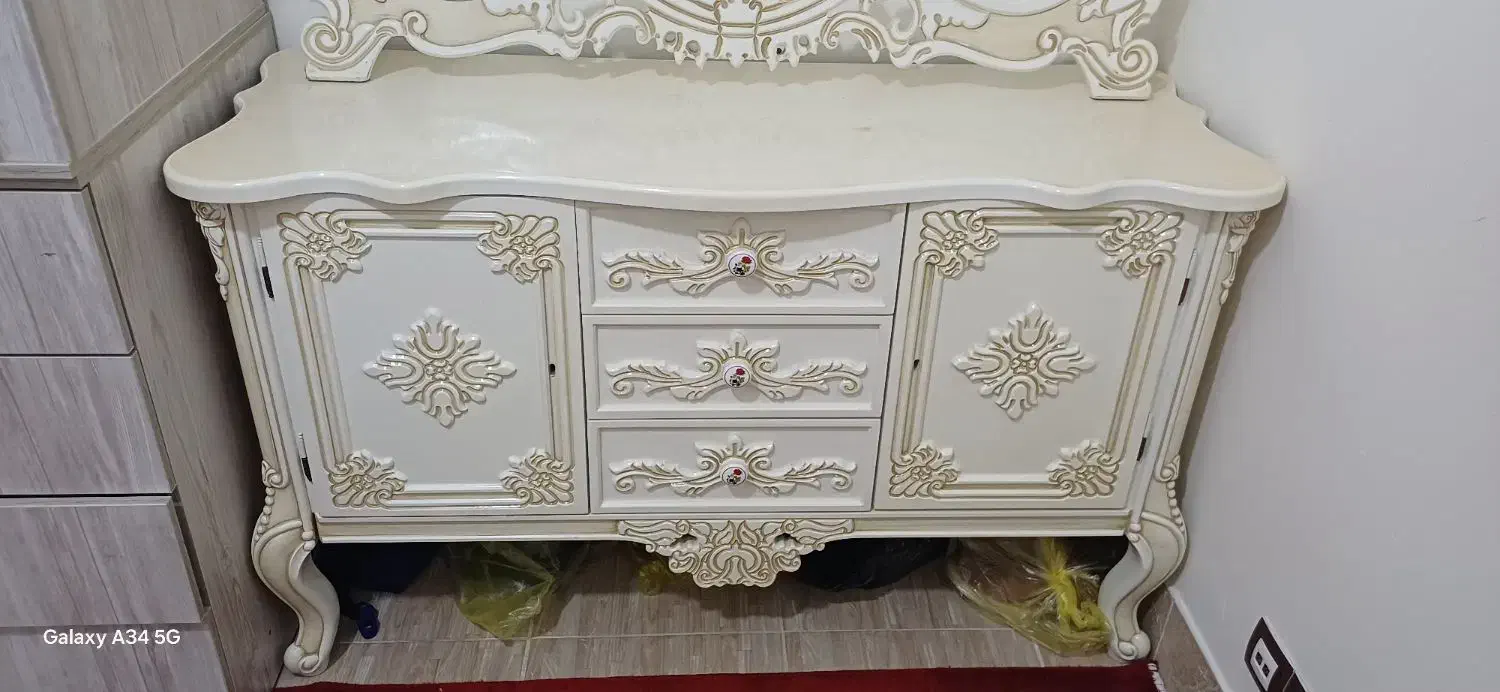 آینه کنسول|بوفه، ویترین، کنسول|فشاپویه, |دیوار