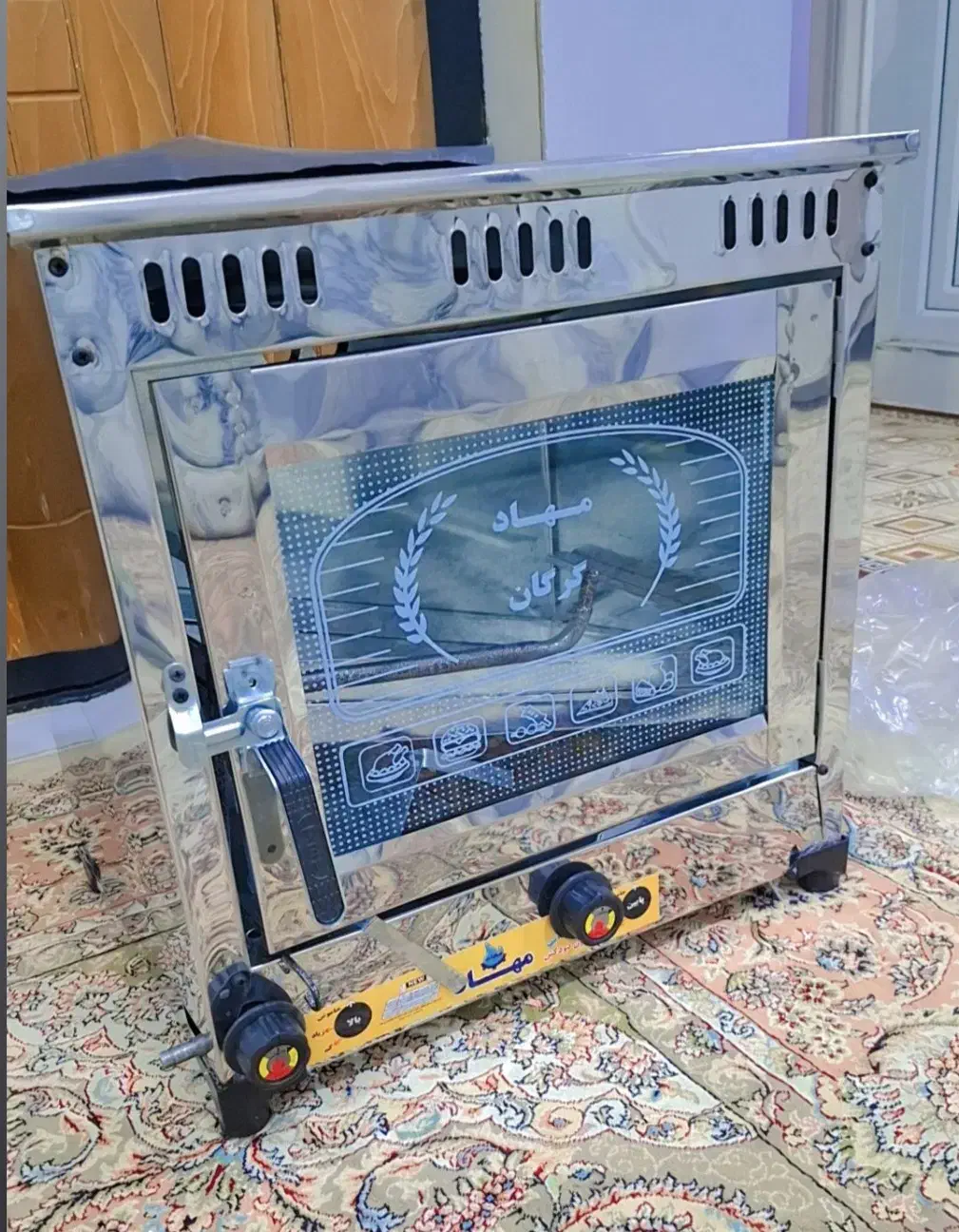 تنور گازی استیل نو اصلا استفاده نشده|اجاق گاز و لوازم برقی پختوپز|زاهدان, |دیوار