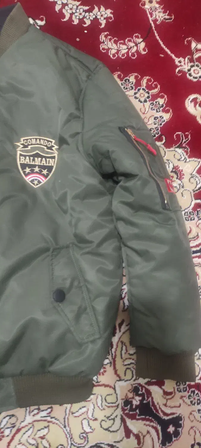 کاپشن مردانه دو رو خلبانی|لباس|مهریز, |دیوار