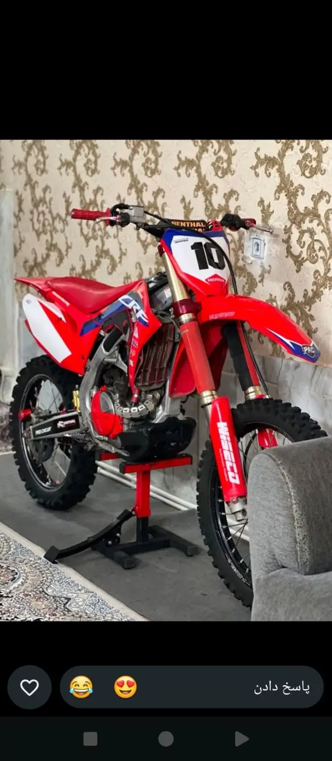 450 crf|موتورسیکلت|مشهد, جنت|دیوار