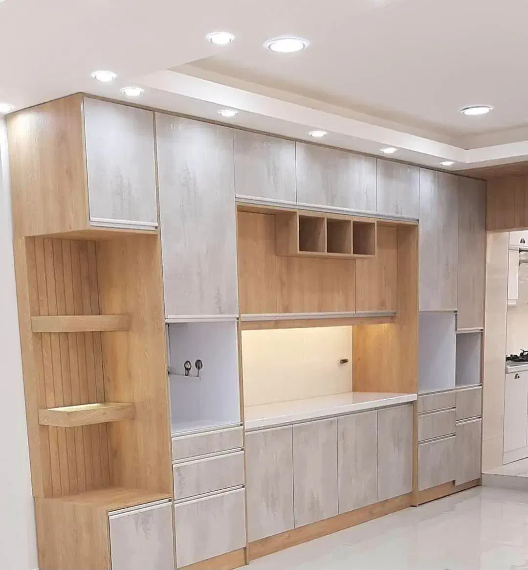 کابینت و کمد دیواری مدرن تک شعبه ۲|مصالح و تجهیزات ساختمان|اسلام‌شهر, مظفریه|دیوار