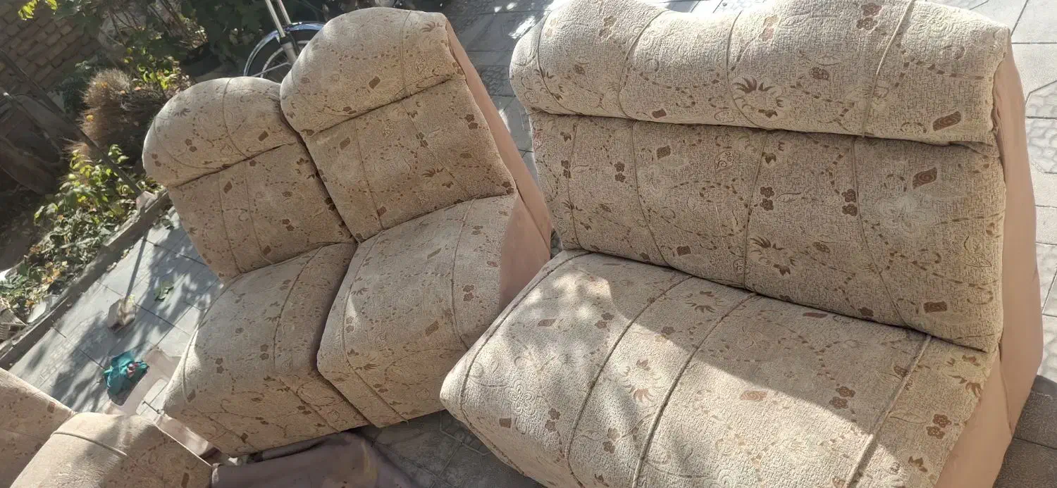 مبل ۷ نفره|مبلمان خانگی و میز عسلی|بافت, |دیوار