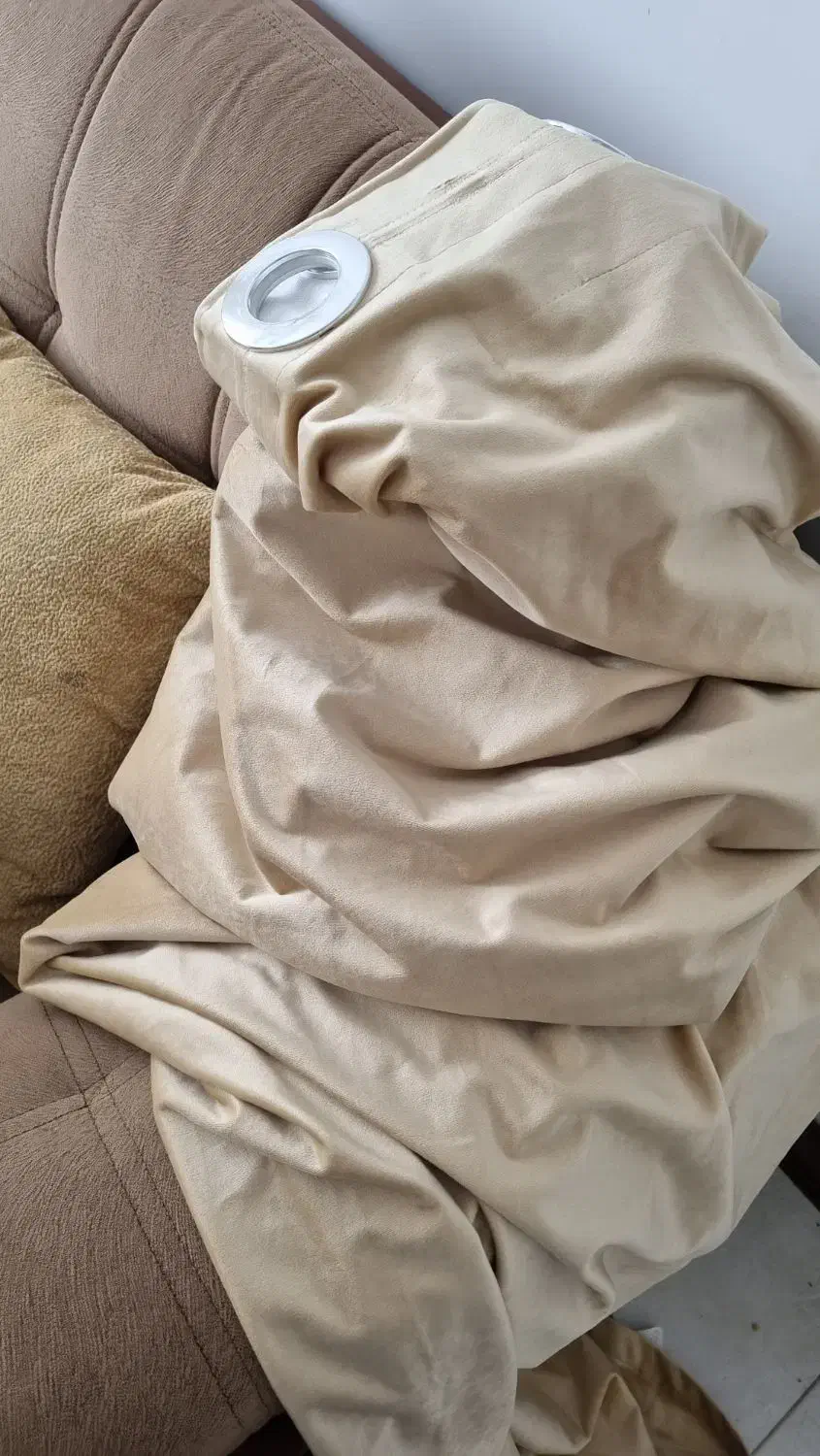 شال پرده مخمل کالیفرنیا|پرده، رانر، رومیزی|شیراز, درکی|دیوار