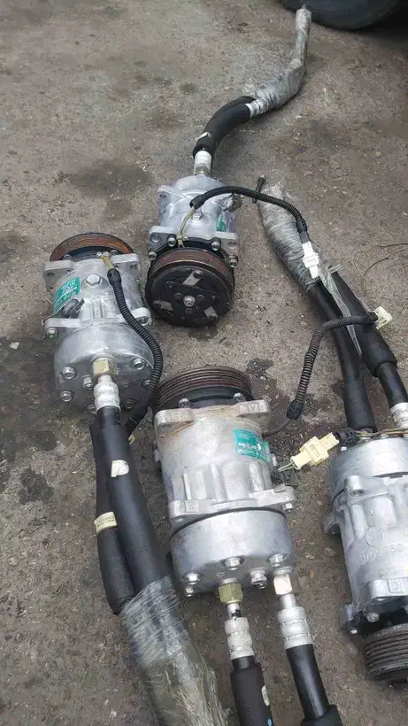 کمپرسور کولر ماشین تیبا پراید پژو اتومبیل|قطعات یدکی و لوازم جانبی|اهواز, کوی طلاب|دیوار