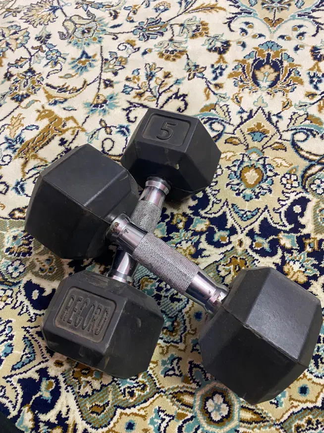 دمبل ۵کیلویی|تجهیزات ورزشی|پاکدشت, شهرک امام رضا|دیوار