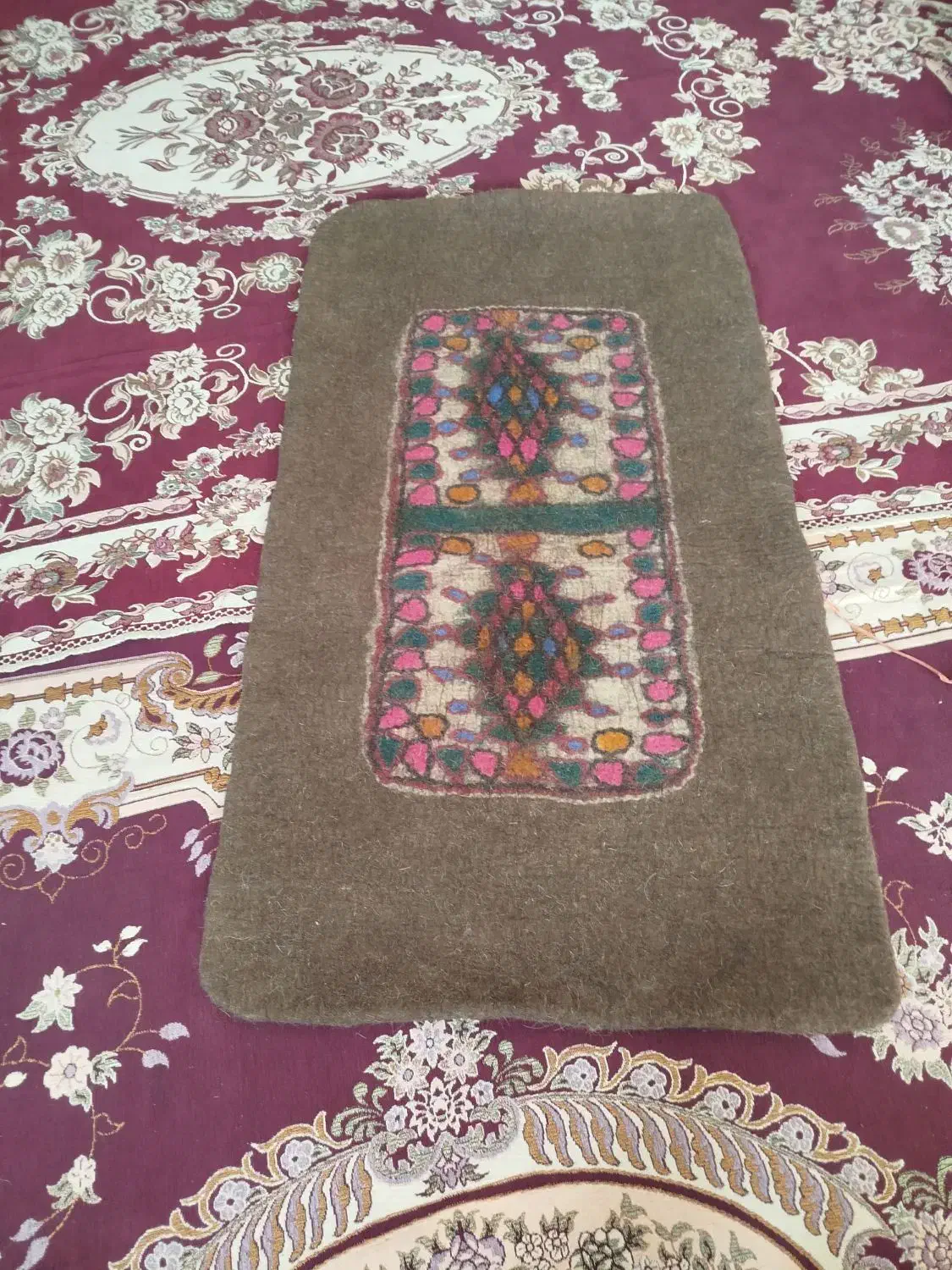 گلیمپشمی|گلیم، جاجیم، گبه|شاهرود, |دیوار