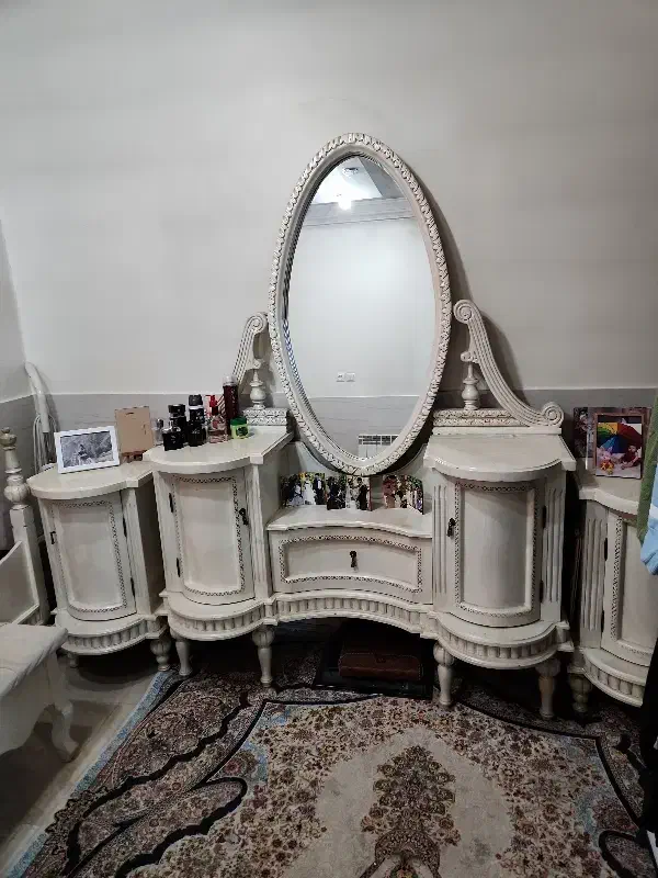 سرویس تخت تمام چوب با تشک|تخت و سرویس خواب|پاکدشت, پاکدشت (مامازند)|دیوار