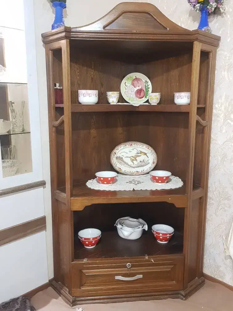 بوفه چوب ملچ و کمد لباس|بوفه، ویترین، کنسول|گنبد کاووس, |دیوار