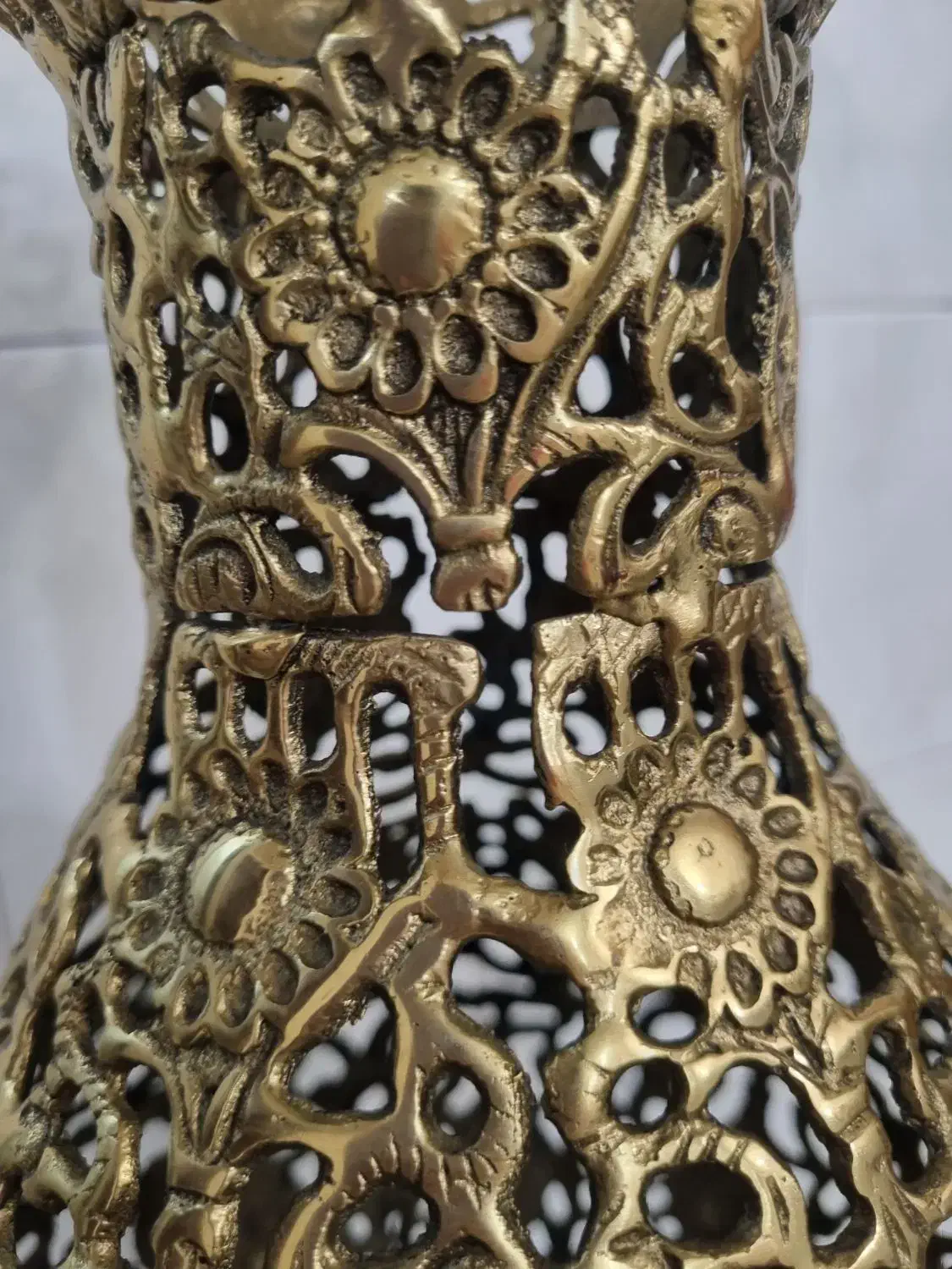 گلدان برنزی|صنایع دستی و سایر لوازم تزئینی|میانه, |دیوار