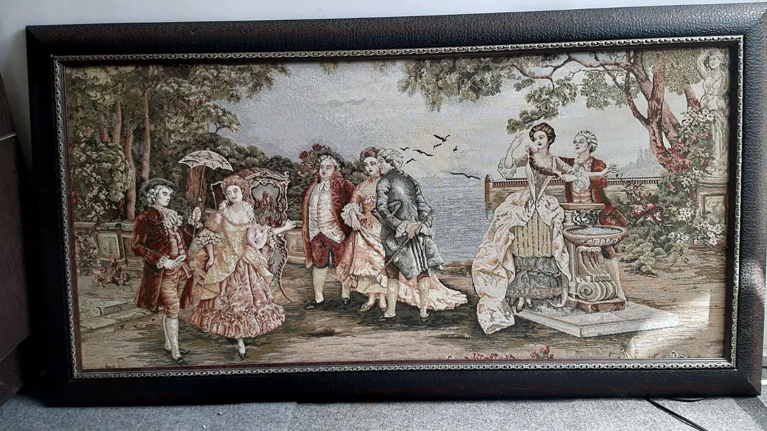 تابلو طرح خانواده سلطنتی کلکسیونی|کلکسیون اشیاء عتیقه|خوی, |دیوار