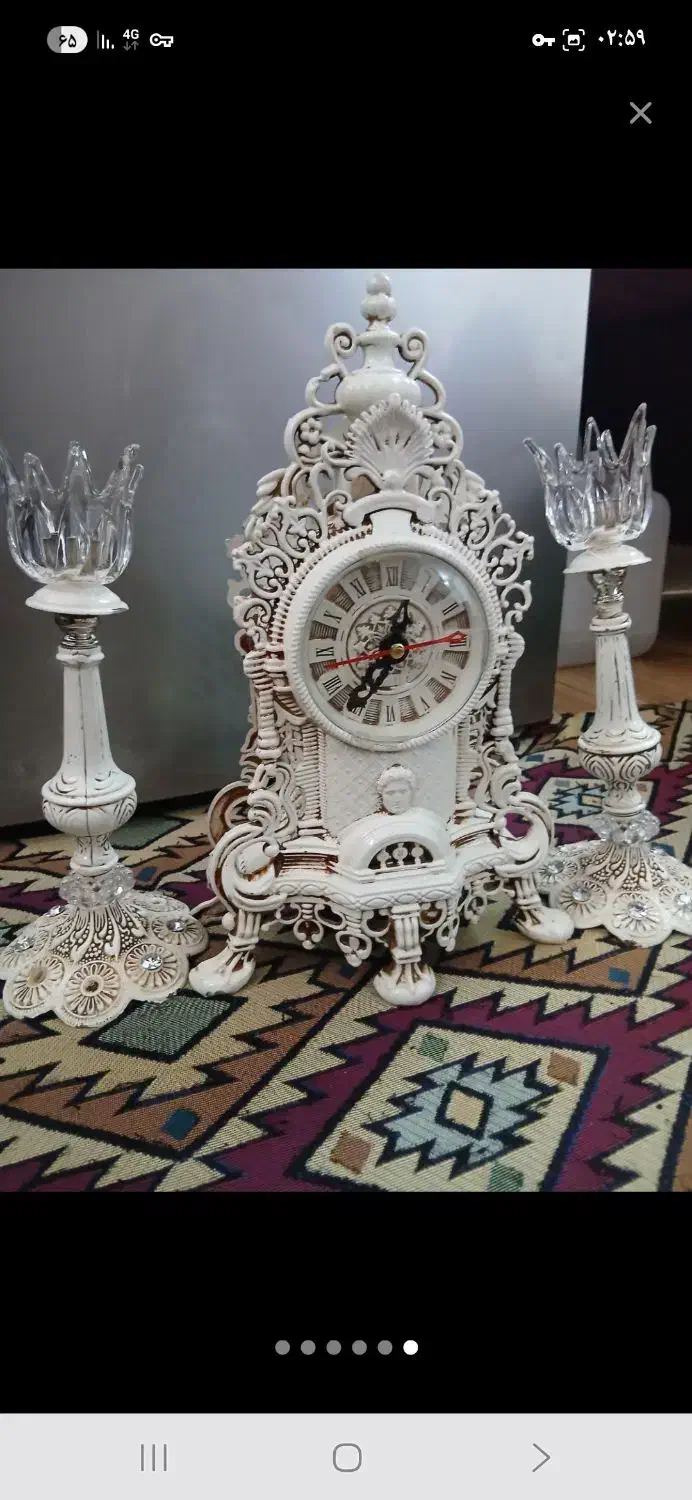 اینه و شمعدان ها و ساعت|آینه|گلستان (تهران), |دیوار