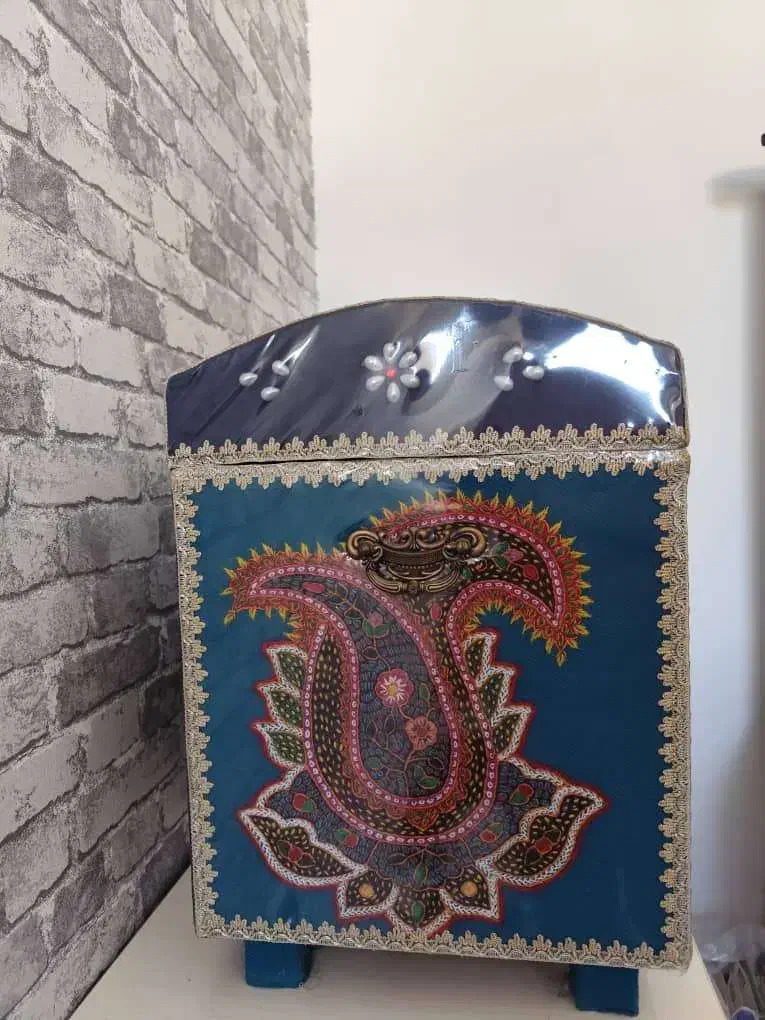 صندوقچه پته دوز دست ساز|صنایع دستی و سایر لوازم تزئینی|رفسنجان, |دیوار