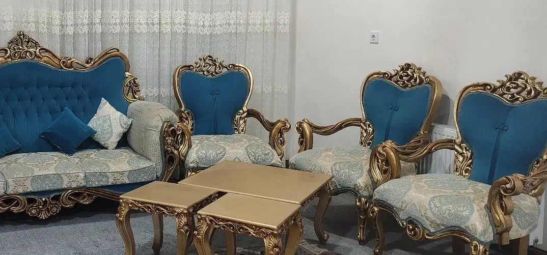 مبل ۷نفره شیک و زیبا|مبلمان خانگی و میز عسلی|ایلام, |دیوار